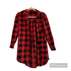 Red and Black Plaid jacket